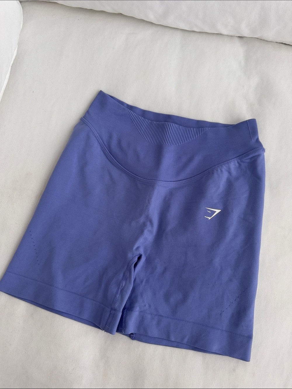 Gymshark Women's Violet High-Waist Seamless Bike Shorts